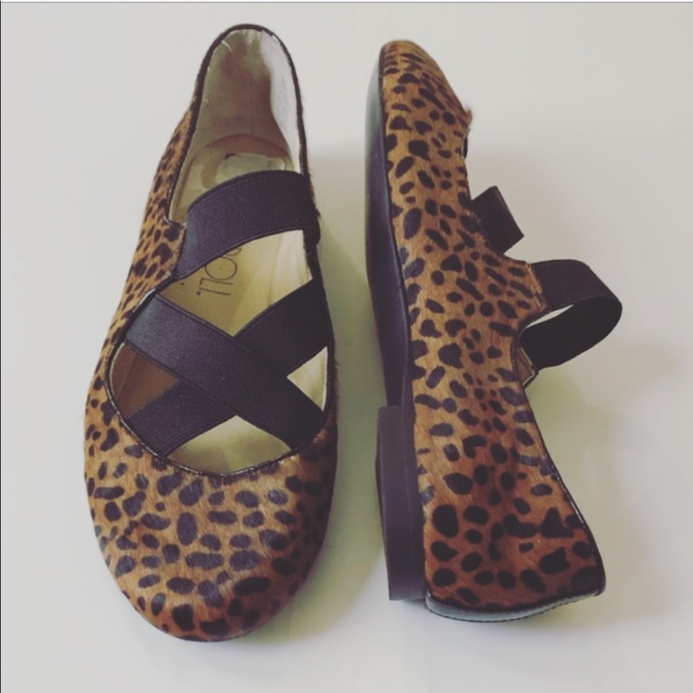 NWOB Via Neroli Cheetah Print Ballet Flats